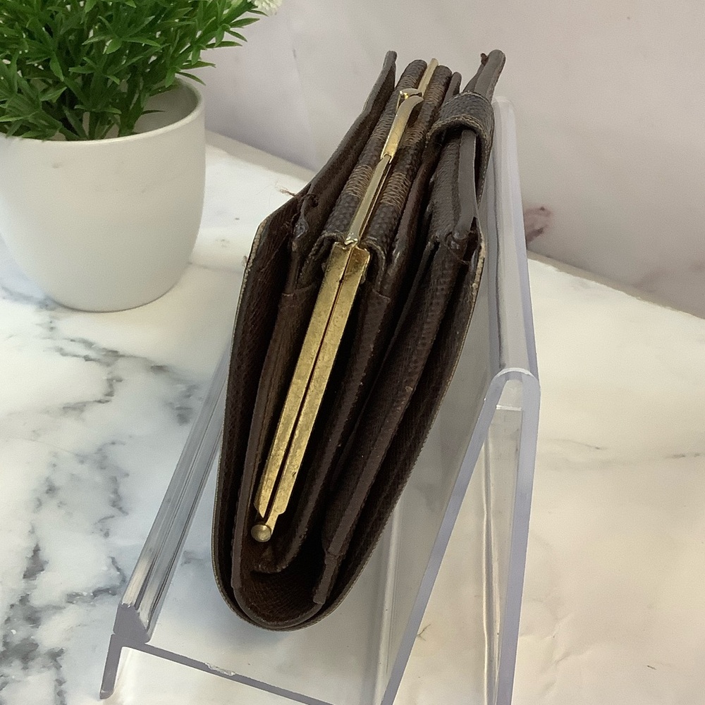 GUC Louis Vuitton Damier Ebene French Wallet - Picture 4 of 12